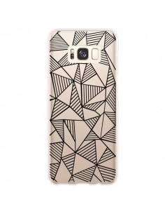 Coque Samsung S8 Plus Lignes Grilles Triangles Grid...