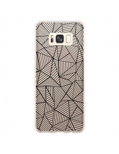 Coque Samsung S8 Plus Lignes Grilles Triangles Full Grid...