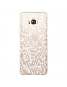 Coque Samsung S8 Plus Lignes Grilles Triangles Full Grid...