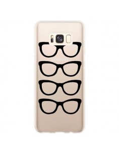 Coque Samsung S8 Plus Sunglasses Lunettes Soleil Noir...