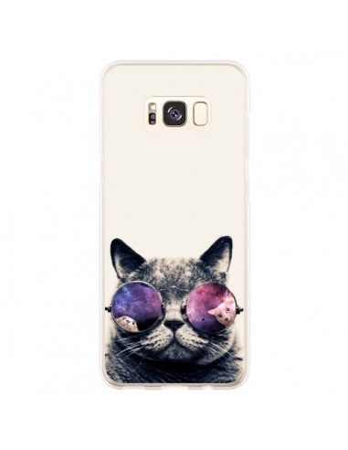 Coque Samsung S8 Plus Chat à lunettes - Gusto NYC