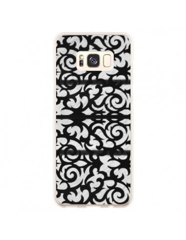 Coque Samsung S8 Plus Abstrait Noir et Blanc - Irene Sneddon