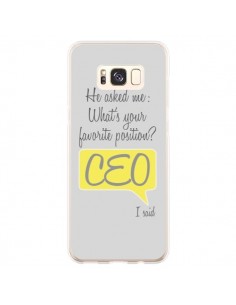 Coque Samsung S8 Plus What's your favorite position CEO I...