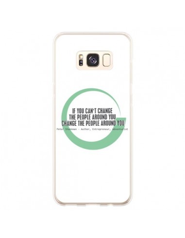 Coque Samsung S8 Plus Peter Shankman, Changing People - Shop Gasoline