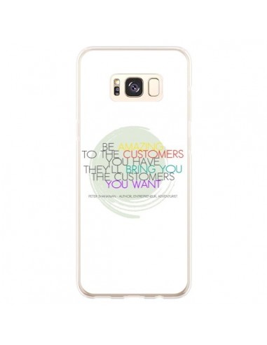 Coque Samsung S8 Plus Peter Shankman, Customers - Shop Gasoline