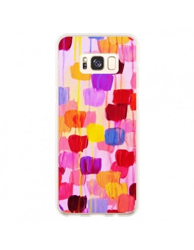 Coque Samsung S8 Plus Pois Roses Dottie - Ebi Emporium