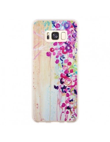 Coque Samsung S8 Plus Fleurs Dance of Sakura - Ebi Emporium