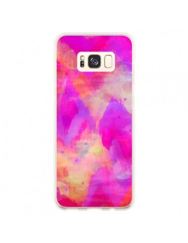 Coque Samsung S8 Plus Coeur Tribal Rose - Ebi Emporium