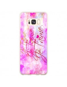 Coque Samsung S8 Plus Je t'aime I Love You - Ebi Emporium