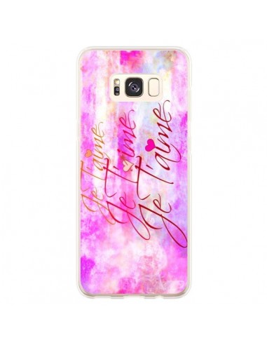 Coque Samsung S8 Plus Je t'aime I Love You - Ebi Emporium