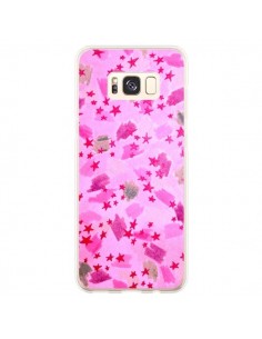 Coque Samsung S8 Plus Stars Etoiles Roses - Ebi Emporium
