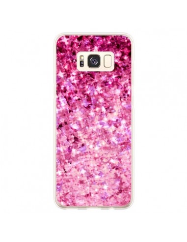 Coque Samsung S8 Plus Romance Me Paillettes Roses - Ebi Emporium