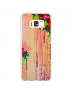 Coque Samsung S8 Plus Strawberry Confetti Flowers - Ebi...