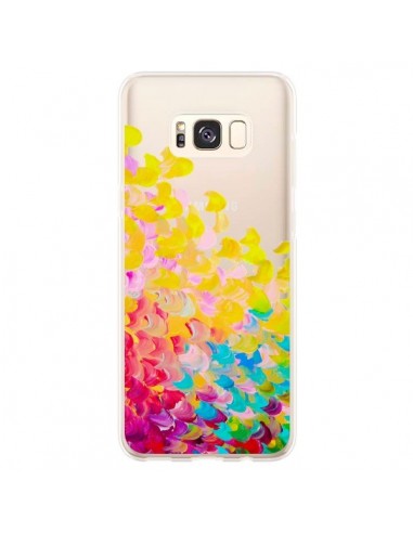 Coque Samsung S8 Plus Creation in Color Jaune Yellow Transparente - Ebi Emporium