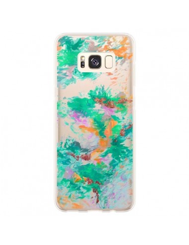 Coque Samsung S8 Plus Mermaid Sirene Fleur Flower Transparente - Ebi Emporium
