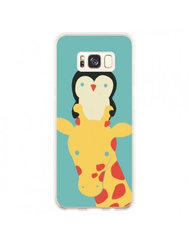 Coque Samsung S8 Plus Girafe Pingouin Meilleure Vue Better View - Jay Fleck