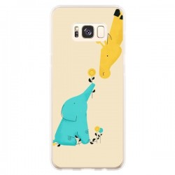 Coque Samsung S8 Plus Elephant Bebe Girafe - Jay Fleck