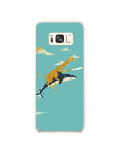 Coque Samsung S8 Plus Girafe Epee Requin Volant - Jay Fleck