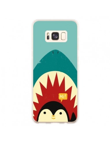 Coque Samsung S8 Plus Pingouin Requin - Jay Fleck