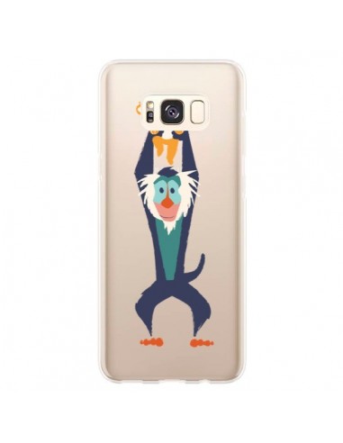 Coque Samsung S8 Plus Futur Roi Lion King Rafiki Transparente - Jay Fleck