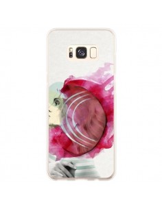 Coque Samsung S8 Plus Bright Pink Femme - Jenny Liz Rome