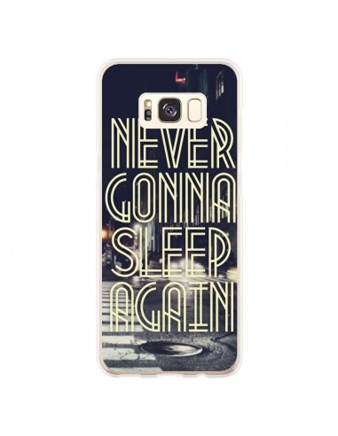 Coque Samsung S8 Plus Never Gonna Sleep New York City - Javier Martinez