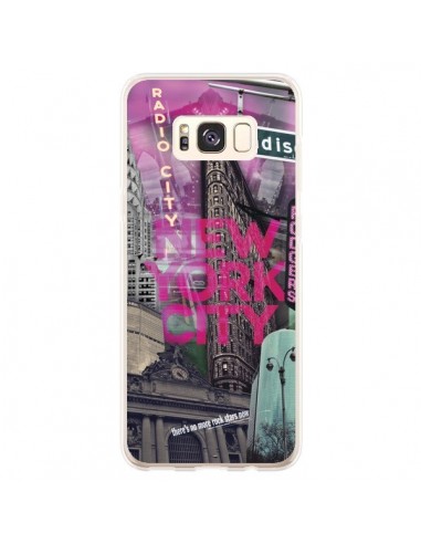 Coque Samsung S8 Plus New York City Rose - Javier Martinez