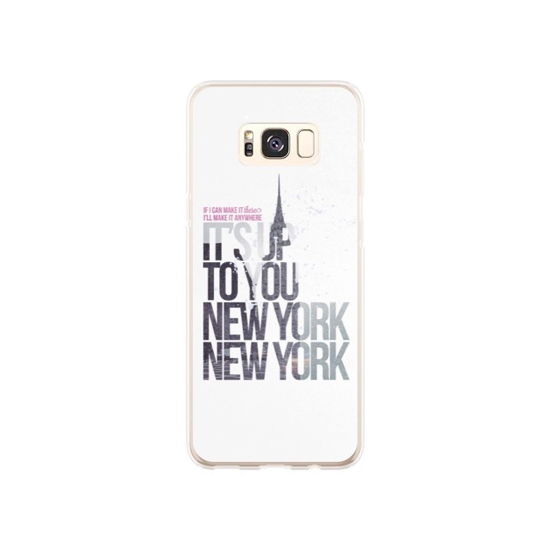 Coque Samsung S8 Plus Up To You New York City - Javier Martinez