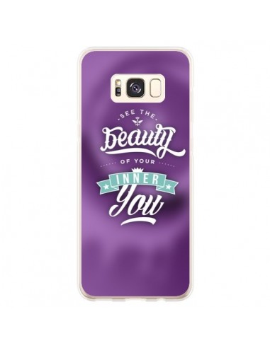 Coque Samsung S8 Plus Beauty Violet - Javier Martinez