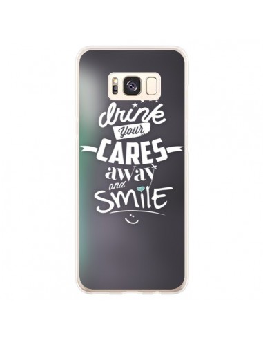 Coque Samsung S8 Plus Drink Gris - Javier Martinez