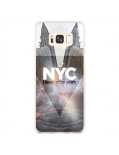 Coque Samsung S8 Plus I Love New York City Gris - Javier...