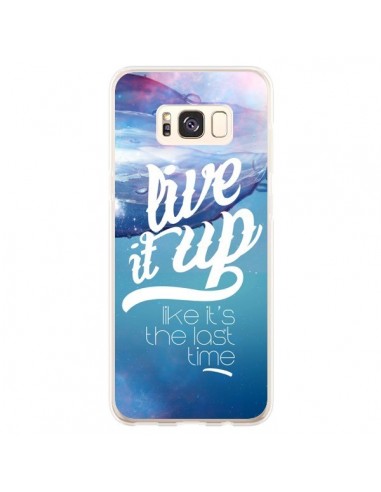 Coque Samsung S8 Plus Last Time Bleu - Javier Martinez