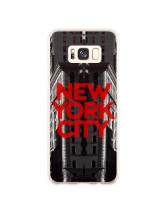 Coque Samsung S8 Plus New York City Rouge - Javier Martinez