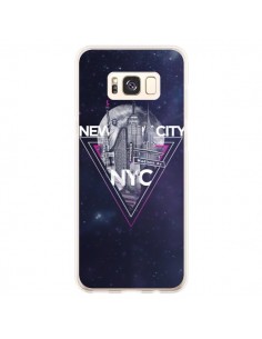 Coque Samsung S8 Plus New York City Triangle Rose -...