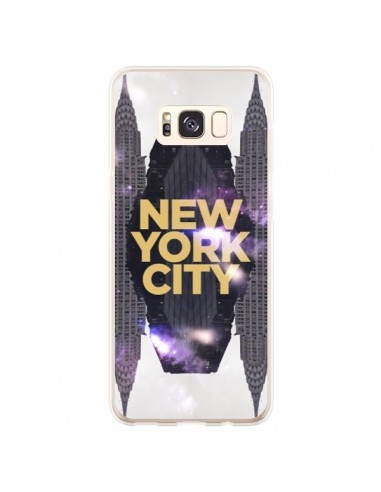Coque Samsung S8 Plus New York City Orange - Javier Martinez