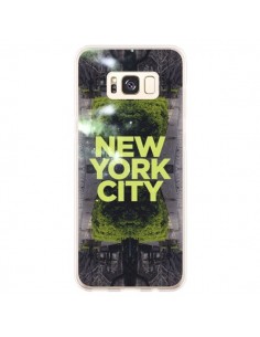 Coque Samsung S8 Plus New York City Vert - Javier Martinez