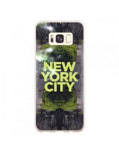 Coque Samsung S8 Plus New York City Vert - Javier Martinez