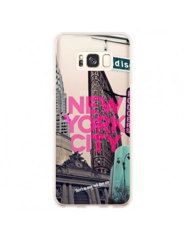 Coque Samsung S8 Plus New Yorck City NYC Transparente - Javier Martinez