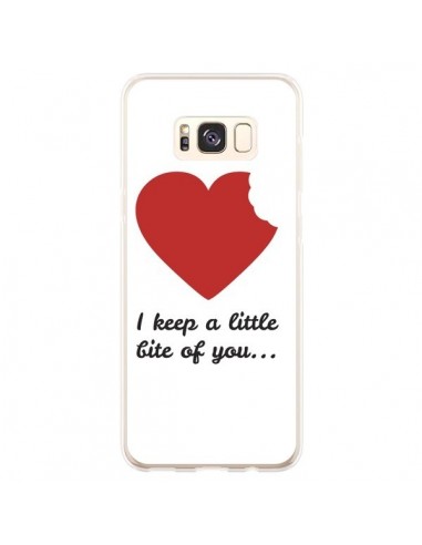 Coque Samsung S8 Plus I Keep a little bite of you Coeur Love Amour - Julien Martinez