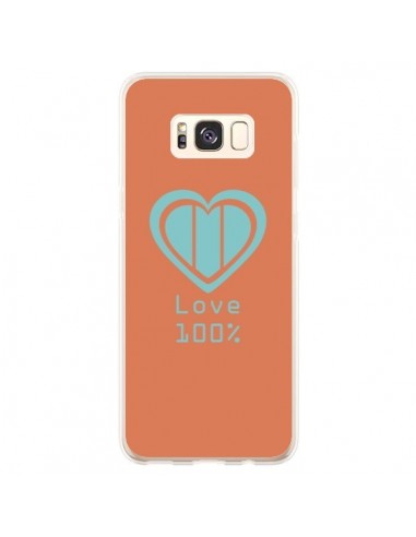 Coque Samsung S8 Plus Love 100% Coeur Amour - Julien Martinez