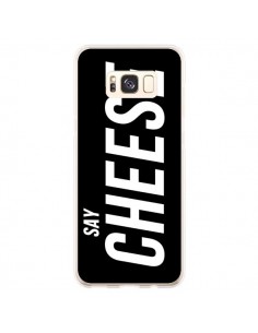 Coque Samsung S8 Plus Say Cheese Smile Noir - Jonathan Perez