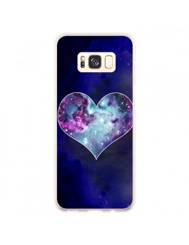 Coque Samsung S8 Plus Nebula Heart Coeur Galaxie - Jonathan Perez