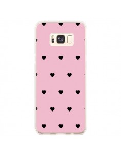 Coque Samsung S8 Plus Coeurs Roses - Jonathan Perez