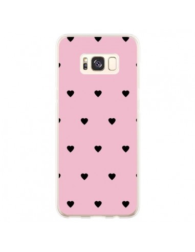 Coque Samsung S8 Plus Coeurs Roses - Jonathan Perez