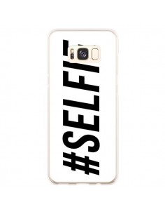 Coque Samsung S8 Plus Hashtag Selfie Blanc Horizontal -...
