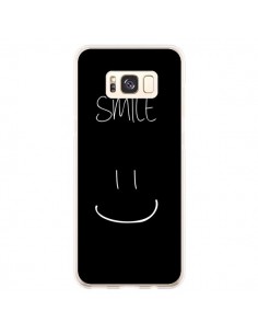 Coque Samsung S8 Plus Smile Souriez Noir - Jonathan Perez