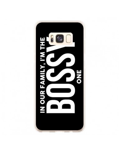 Coque Samsung S8 Plus In our family i'm the Bossy one - Jonathan Perez