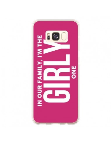 Coque Samsung S8 Plus In our family i'm the Girly one - Jonathan Perez