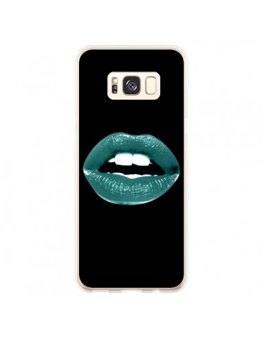 Coque Samsung S8 Plus Lèvres Bleues - Jonathan Perez
