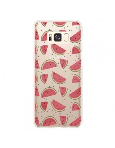 Coque Samsung S8 Plus Pasteques Watermelon Fruit Transparente - Dricia Do